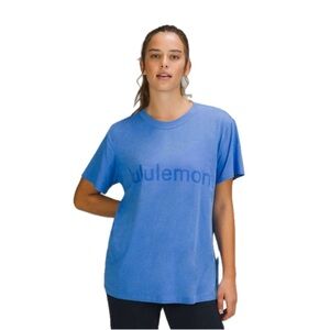 (SOLD) LULULEMON ALL YOURS GRAPHIC SHORT-SLEEVE